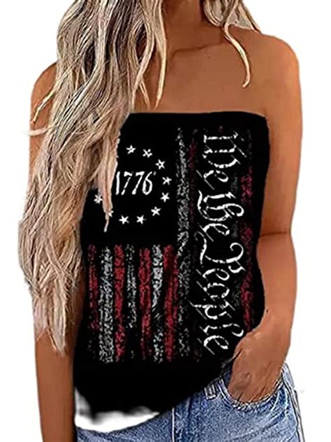 fourth of july tube top|More.